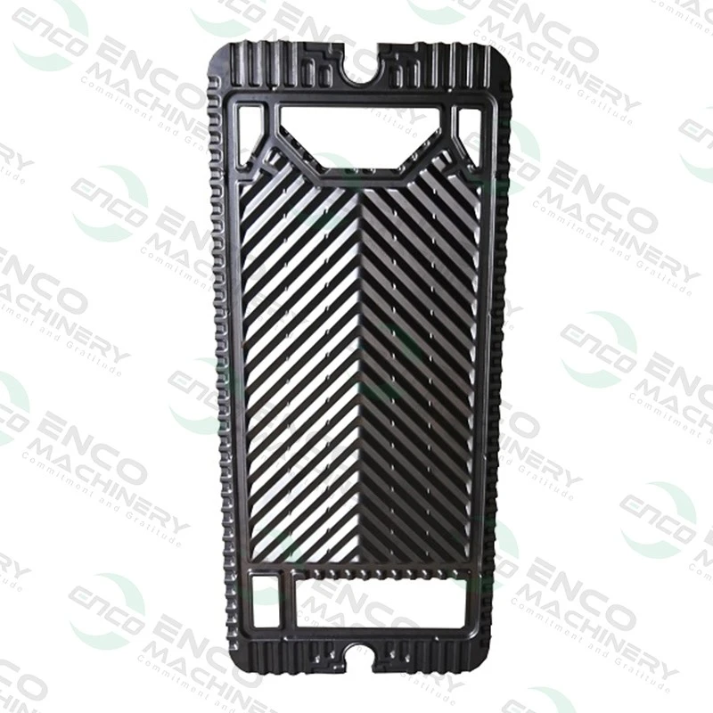 Falling film plate evaporator panels