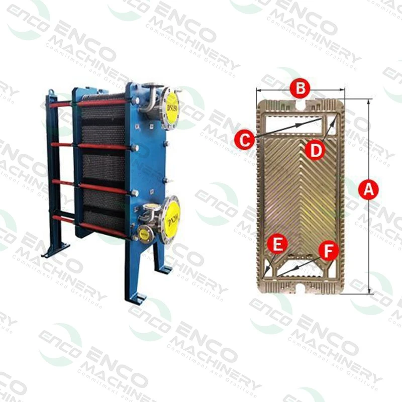 Industual Falling film plate evaporator Industual Falling film plate evaporator